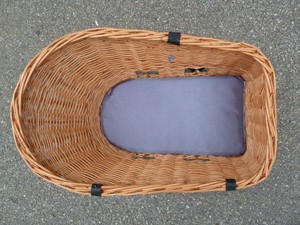 Tigana Hundefahrradkorb 56x36 cm